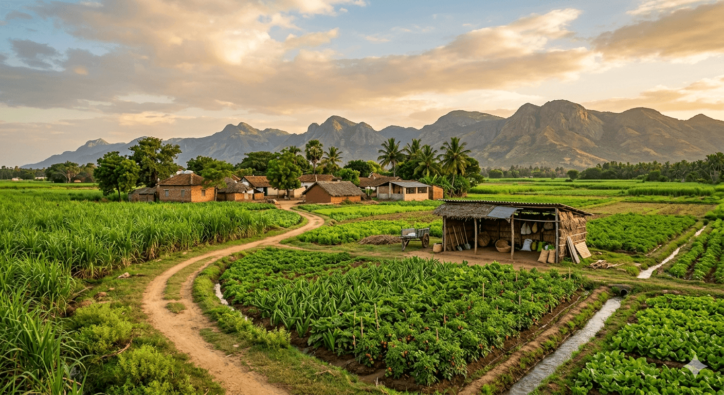 Baba Shakti farmer field